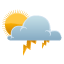 weather, climate LightSteelBlue icon