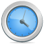 Clock, time, Alarm, history, alarm clock LightSkyBlue icon