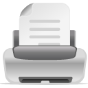 printer, Print WhiteSmoke icon