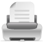 Print, printer WhiteSmoke icon