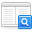 search, seek, Find, list, App, listing, window Gainsboro icon