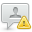 Human, Account, Alert, Comment, people, warning, wrong, Error, user, profile, exclamation Gainsboro icon