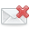 Close, mail, Letter, stop, Email, cancel, envelop, no, Message WhiteSmoke icon