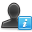 Info, Information, people, profile, Human, user, about, Account DarkSlateGray icon
