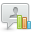Account, Comment, chart, Human, profile, graph, people, user Gainsboro icon