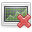 Close, no, screen, Display, Computer, stop, monitor, Activity, cancel Silver icon