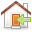 house, Backward, Home, Left, Arrow, Building, previous, prev, homepage, Back Sienna icon