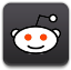 Reddit DarkSlateGray icon