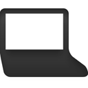 Computer, screen, Display, monitor Black icon