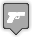 Gun DarkSlateGray icon