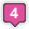 pink DarkSlateGray icon