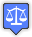 law, Court DarkSlateGray icon