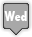 Wednesday DarkSlateGray icon