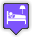 hotel, Architecture, Building, Bed Icon