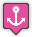 museum, naval PaleVioletRed icon
