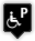 disabledparking DarkSlateGray icon