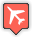 Plane, sport, airplane DarkSlateGray icon