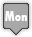Monday DarkSlateGray icon