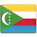 flag, Country, Comoros SeaGreen icon