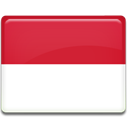 monaco, flag, Country Crimson icon