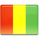 guinea, flag, Country Yellow icon