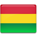 Bolivia, flag, Country Gold icon