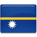 Nauru, flag, Country MidnightBlue icon