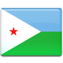 flag, Djibouti, Country LimeGreen icon