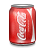 cola, Coca IndianRed icon