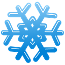 Flake, Snow DodgerBlue icon