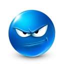 smiley, Face, Emoticon, Emotion DodgerBlue icon