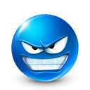 Face, Emoticon, smiley, Emotion DodgerBlue icon