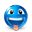 Emotion, Emoticon, smiley, Face DodgerBlue icon