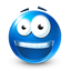 Emoticon, Emotion, Face, smiley MidnightBlue icon