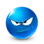 Emoticon, Face, Emotion, smiley DodgerBlue icon