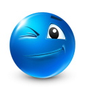 Emoticon, smiley, Emotion, Face DodgerBlue icon