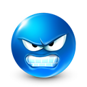 Face, smiley, Emoticon, Emotion DodgerBlue icon