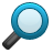 seek, zoom, Find, search Teal icon
