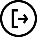 right, Circular, Rounded Ui, Advance, Arrow, interface, right arrow, Circle, button, symbol Black icon