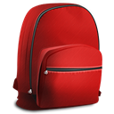 Backpack Firebrick icon