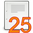 five, per, Page, twenty WhiteSmoke icon