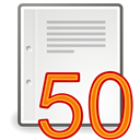 Page, per, fifty WhiteSmoke icon