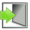 login, In, Log Silver icon