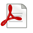 Pdf Black icon