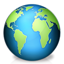 world, earth, planet, globe Black icon