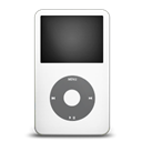 White, ipod Black icon