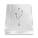 drive, Usb Gainsboro icon