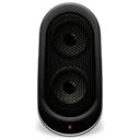 sound, speaker, voice Black icon