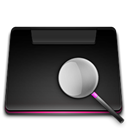 searchfolder Black icon