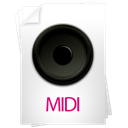 midi Black icon